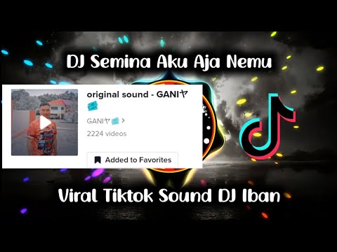 Dj Semina Aku Aja Nemu - James Ruai | JUNGLE DUTCH BASS TERAPUNG