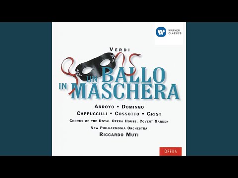Un ballo in maschera, Act 3: "Saper vorreste di che si veste" (Oscar)