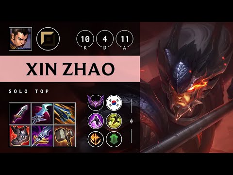 Xin Zhao Top vs Jayce - KR Master Patch 25.15