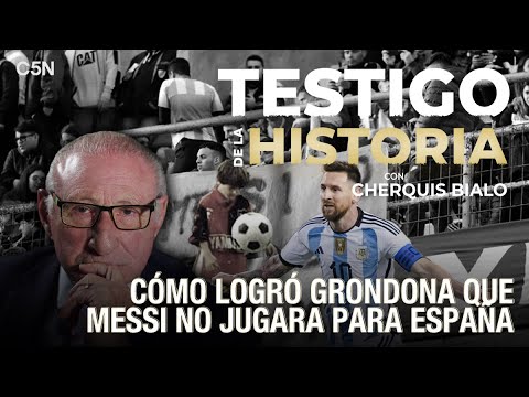 La PICARDÍA de GRONDONA para que MESSI jugara en ARGENTINA