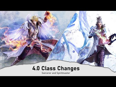 4.0 Class Changes: Sorcerer and Spiritmaster