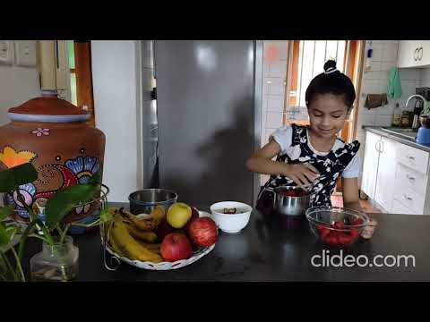 Banana strawberry ice cream - SAATVIKA HAREESH