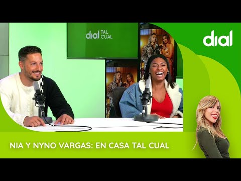 Nia y Nyno Vargas se mueren de risa jugando en Cadena Dial