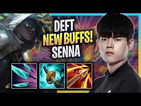 DEFT TRIES SENNA WITH NEW BUFFS! - DK Deft Plays Senna ADC vs Samira! | Season 2023