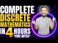 Complete Discrete Mathematics in One Shot (4 Hours) Explained in Hindi