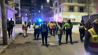 Patrullaje Integrado: Policía Local, Oficiales y Suboficiales de la Policía Nacional y Junta Vecinal