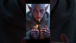 Download lagu 👾💥check out this elf humanA cinematic shot of lighting a cigrette 🚬 #ai #art #animation mp3