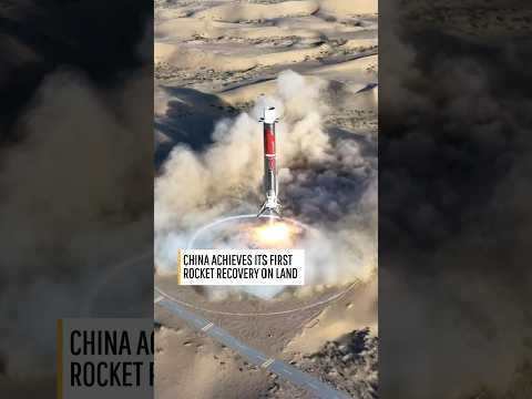 Making history! China's Zhuque-3 reusable rocket achieves first recovery on land