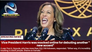 Kamala Harris incredibly insulting to black people , Paul A. Szypula said| #vibethrivenews #shorts