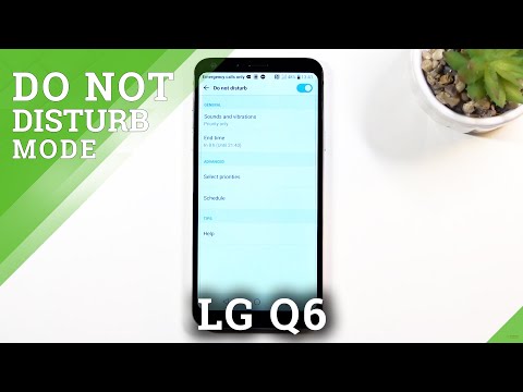 How to Enable and Set Up Do Not Disturb Mode in LG Q6 – Set Up DND Mode