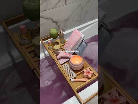 weekend self care🌸🫧 #selfcareroutine #aesthetic #asmr #bathroutine #bath #thatgirl #morningroutine