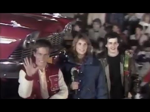 "Christine" 1958 Plymouth in the 1983 Hollywood Christmas Parade