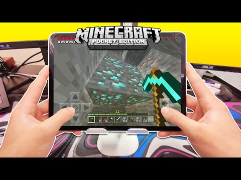 I Played Minecraft Pocket Edition for the FIRST TIME...