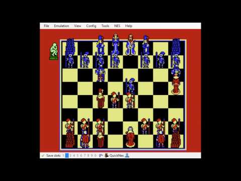 Battle Chess (NES) 3D Playthrough