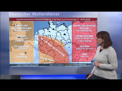 17.06.2020 Unwetterinformation - Deutscher Wetterdienst