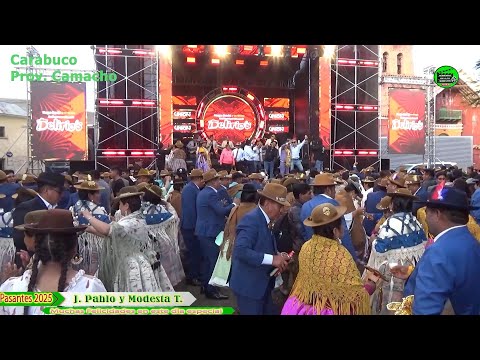 Delirios en Vivo Prov. Camacho - Carabuco - Pasantes 2025 Juan Pablo y Modesta