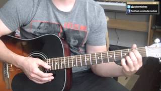 Oscar Isaac - Fare Thee Well - Guitar Tutorial (from the Inside Lewyn Davis Soundtrack)