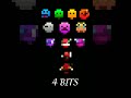 64 Bits 32 Bits 16 Bits 8 Bits 4 Bits 2 Bits 1 Bit But All Lobotomies Combined
