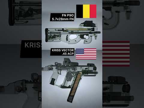 FN P90 vs Kriss Vector SMG