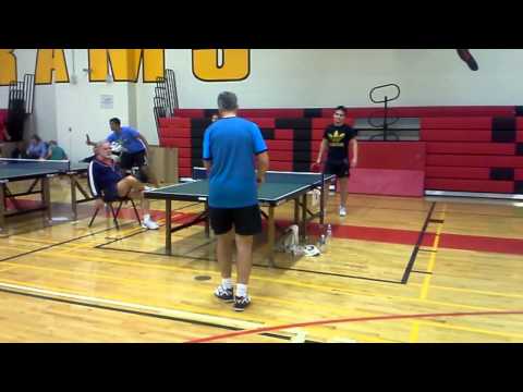 Mississauga Rattlers RR Finals 2014 Game 4 Stefane Charbonneau vs Fred Cantarelli (after timeout))