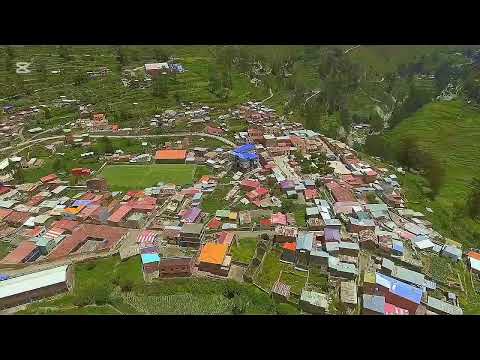 Municipio de Charazani cuna de la nación Kallawaya- un tesoro andino visto desde el cielo