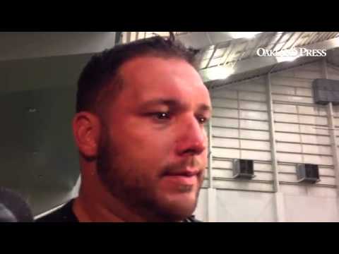 #Lions center Dominic Raiola on focus of training camp this week.