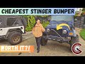 JEEP LJ Ep 8 - Stinger Stubby Front Bumper Install - What a BEAST!