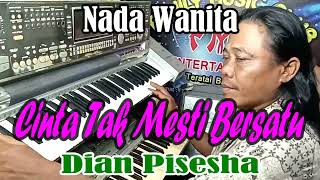 Download lagu Cinta Tak Selamanya Mesti Bersatu Remik - Karaoke NADA WANITA - By Dian Pisesha | KARAOKE KN7000 FMC mp3
