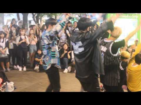 홍대 공연 160528 Mansae-seventeen(part2) by DOB 디오비 박진 동한 focus @ Hongdae (cr.neunggozzi)