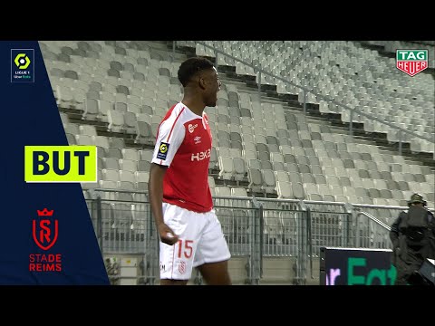 But Marshall MUNETSI (89' - STADE DE REIMS) FC GIRONDINS DE BORDEAUX - STADE DE REIMS (1-3) 20/21