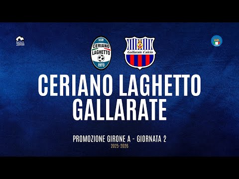 [HIGHLIGHTS] Promotion Group C 25/26 - | Matchday 2 | Ceriano Laghetto - Gallarate