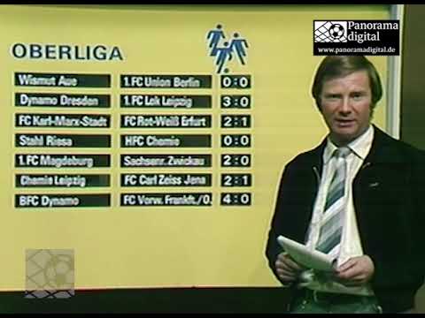 Die Fussball-Moderatoren im DDR-Fernsehen der 80er Jahre: Ulf-Dieter Hesse