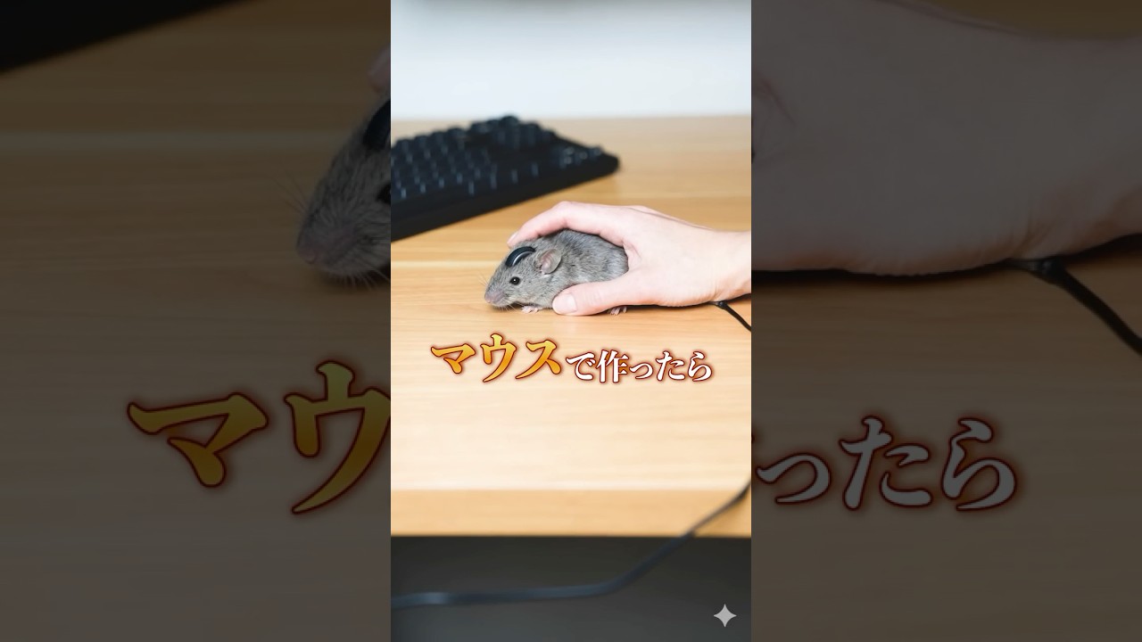 マウスで「マウス」を作ってみた!