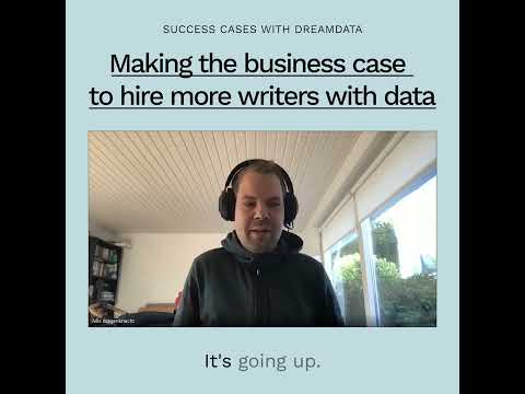 24Slides Success Case - Making the business case to hire more writers with data