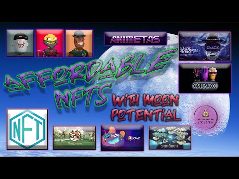 Affordable NFTs with Moon Potential. OVR, Reb3l Bots, Animetas, Women and Weapons, Osuvox, CHCC