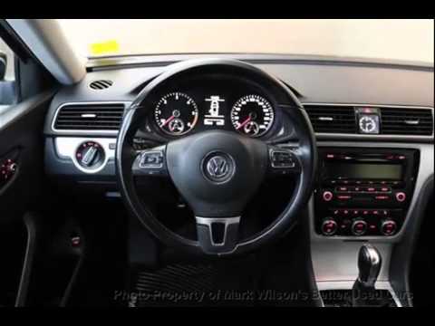 Mark Wilsons Better Used Cars - 2013 Volkswagen Passat TDI COMFORTLINE! DIESEL! LEATHER! SUNROO...