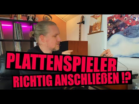 HiFi Setup: Schallplattenspieler anschließen an Verstärker / Plattenspieler richtig anschließen