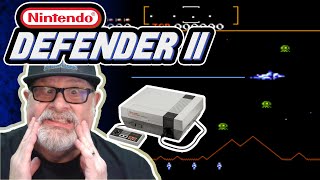 RETRO BLISS plays DEFENDER II on NINTENDO! Classic NES Gaming Fun!