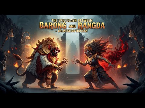 The Epic Clash Between Barong and Rangda – Balinese Mythology