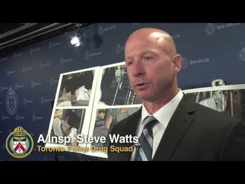 Drug Squad A/Insp. Steve Watts speaks about Project Polar