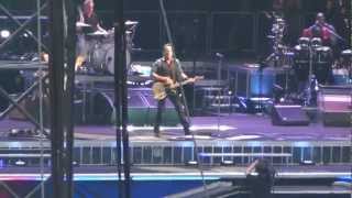 Bruce Springsteen We Take Care of Our Own/Entrance and Backstage Filming San Siro 7th June 2012