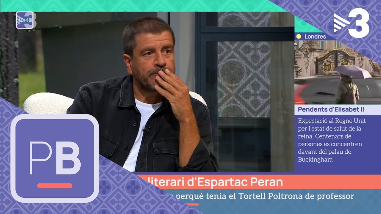 El colpidor relat d'Espartac Peran sobre la seva vida a TV3: "No em reconec"