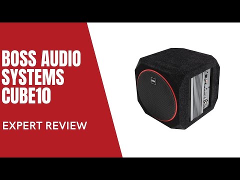 BOSS Audio Systems CUBE10 Car Subwoofer Review