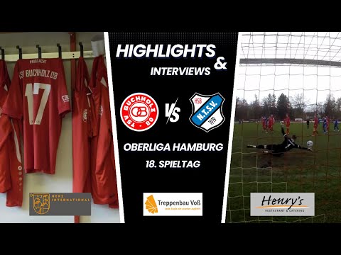 TSV Buchholz 08 - Niendorfer TSV | Oberliga Hamburg 18.Spieltag | Zusammenfassung