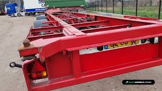 RENDERS ROC 16 18 CC 2 axles 45ft X-Steering SAF NL-Trailer container chassis semi-trailer for sale image 4 RENDERS ROC 16 18 CC 2 axles 45ft X-Steering SAF NL-Trailer container chassis semi-trailer image 4
