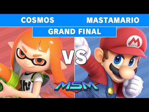 MSM 211 - PG | Cosmos (Inkling) Vs POW | Mastamario (Mario) Grand Finals - Smash Ultimate