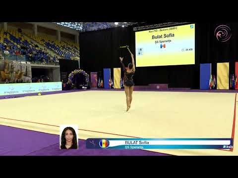 BULAT Sofia ȘS Speranța Clubs 🎀 24th Irina Deleanu Cup2025 Non FIG   Seniors #rhythmicgymnastics