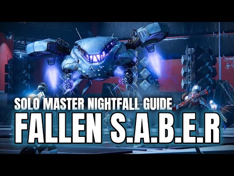 Destiny 2 Solo Master Nightfall Guide: Fallen S.A.B.E.R