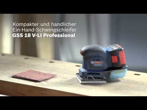 Bosch Schwingschleifer GSS 18 V-LI Professional