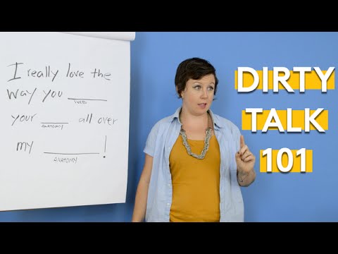Lessons In How To Dirty Talk With Your Partner With Tina Horn